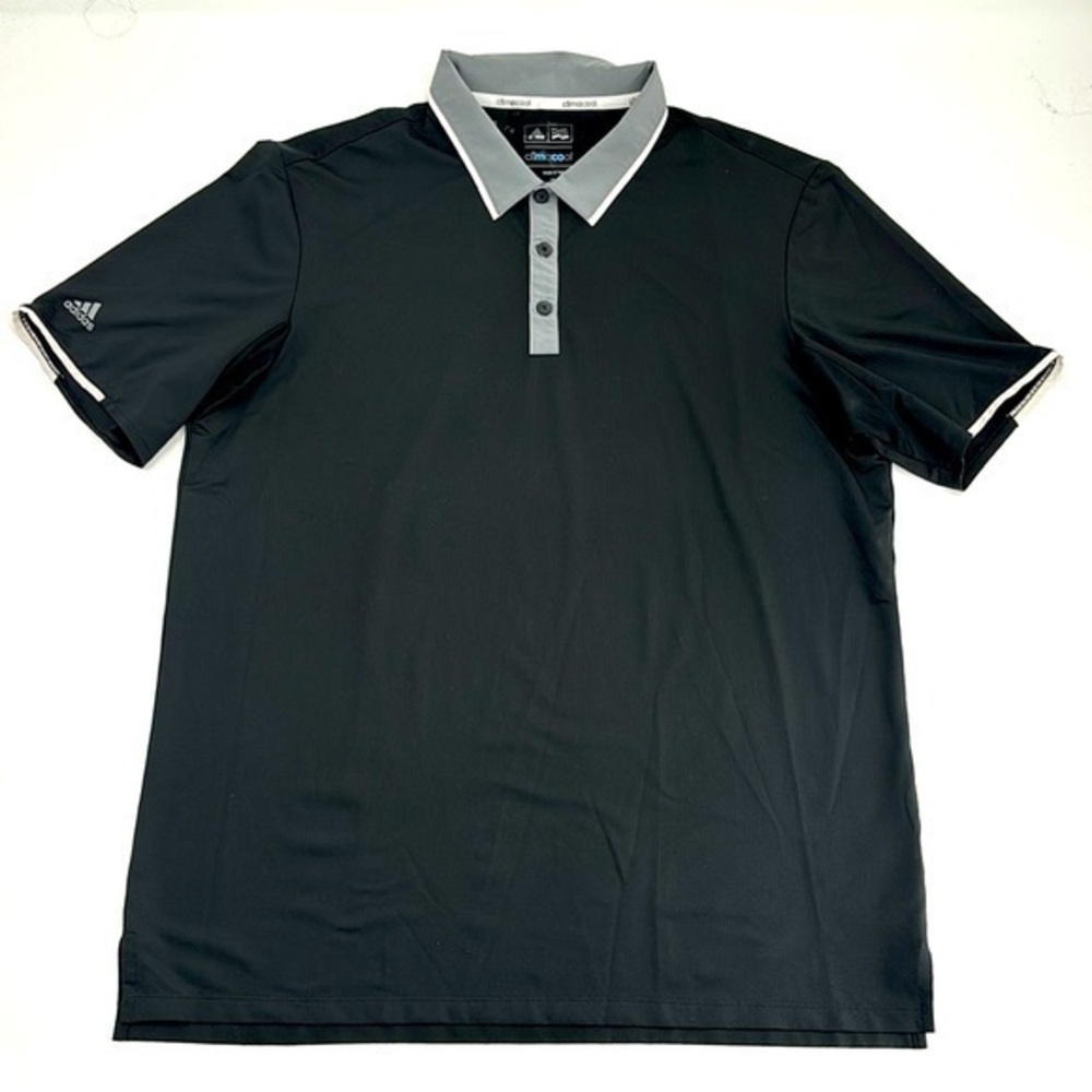 UEC Adidas cool climate polo shirt size large